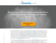 Tablet Screenshot of bcinteractivemedia.com